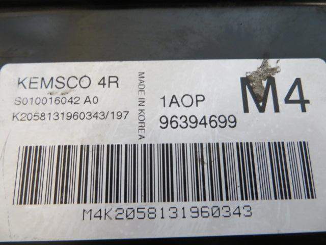 CENTRALITA DAEWOO NUBIRA 96394699 / S010016042 96394699S010016042 - Vista 3