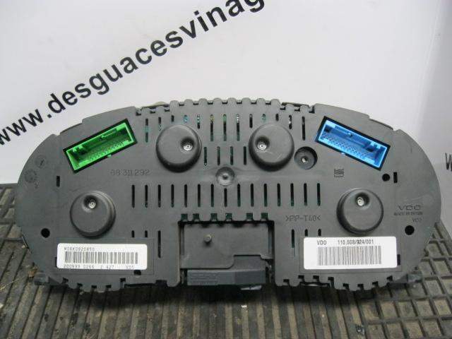 CUADRO INSTRUMENTOS SEAT IBIZA II (6K1) W06K0920850-VDO-110008924001 W06K0920850VDO110008924001 - Vista 2