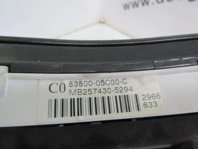 CUADRO INSTRUMENTOS TOYOTA AVENSIS Station Wagon (_T25_) 8380005C00C / MB2574305294 8380005C00CMB2574305294 - Vista 3