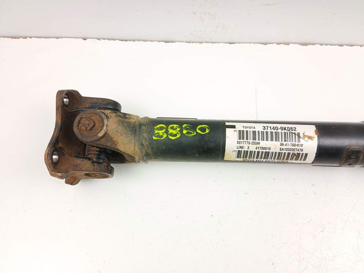 TRANSMISION CENTRAL DELANTERA TOYOTA HILUX VII Pick-up (_N1_, _N2_, _N3_) 371400K062 371400K062 - Vista 3