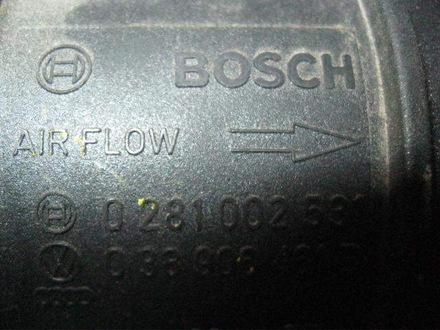 CAUDALIMETRO SEAT LEON (1P1) 0281002531 0281002531 - Vista 3