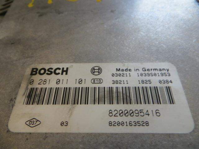 CENTRALITA RENAULT LAGUNA II (BG0/1_) 8200095416 / 8200163528 / 0281011101 820009541682001635280281011101 - Vista 3