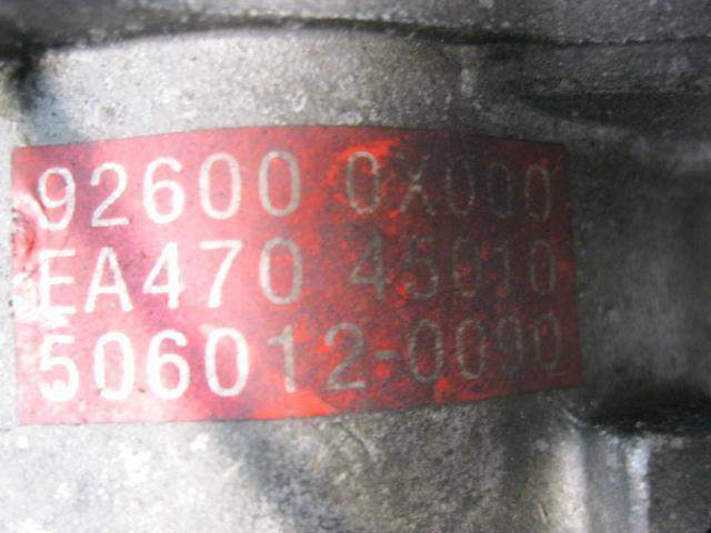 COMPRESOR AIRE ACONDICIONADO NISSAN TERRANO II (R20) 926000X000 / EA47045010 926000X000EA47045010 - Vista 3