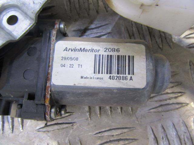 ELEVALUNAS DELANTERO DERECHO RENAULT KANGOO / GRAND KANGOO II (KW0/1_) 402086A ELECTRICO 402086AELECTRICO - Vista 3