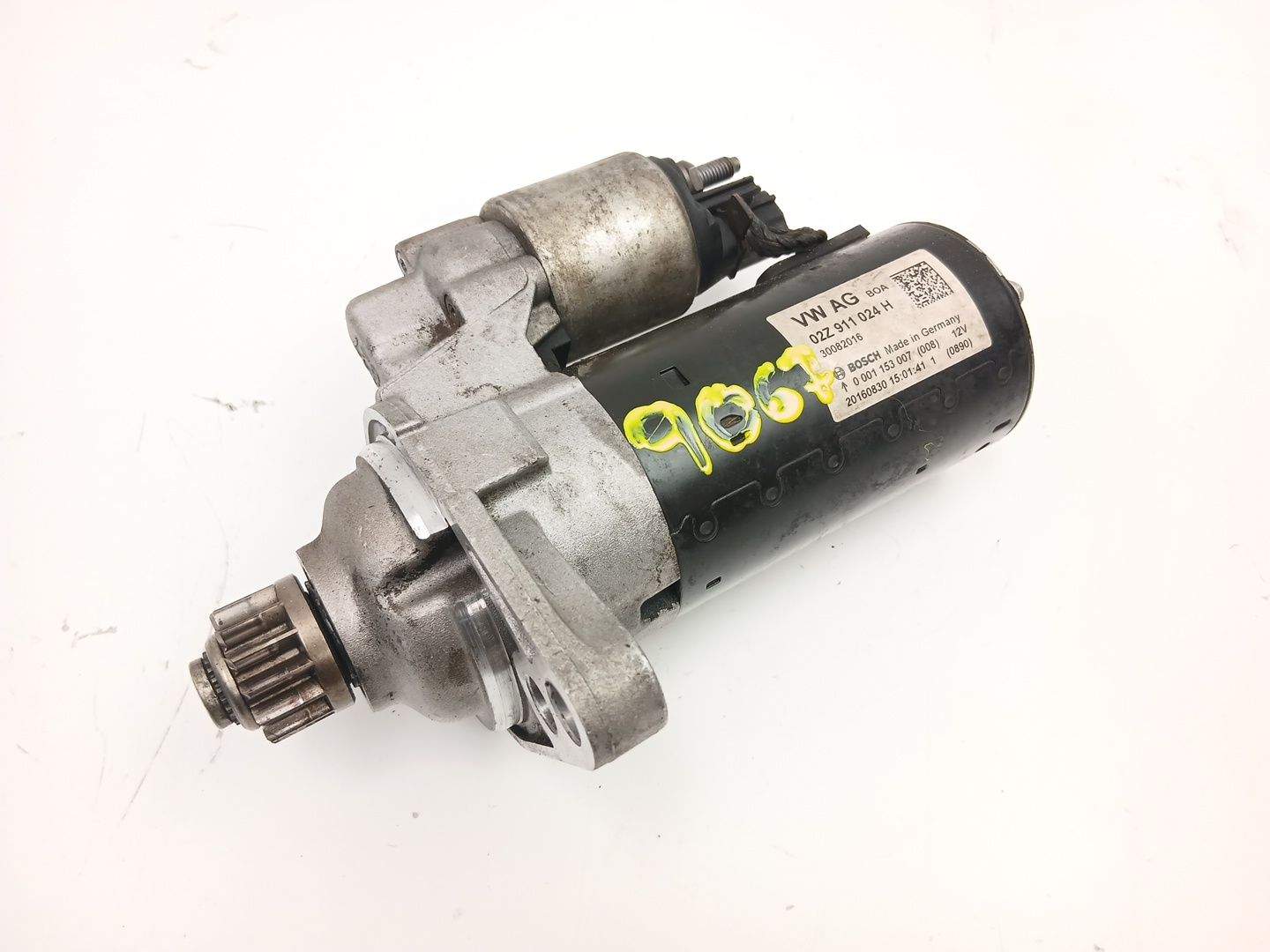 MOTOR ARRANQUE VOLKSWAGEN TRANSPORTER T6 Furgoneta (SGA, SGH, SHA, SHH) 02Z911024H / 0001153007 02Z911024H0001153007