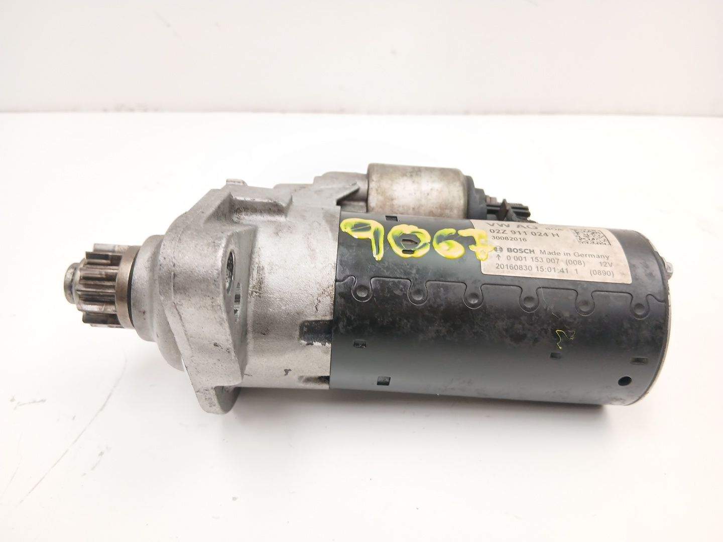MOTOR ARRANQUE VOLKSWAGEN TRANSPORTER T6 Furgoneta (SGA, SGH, SHA, SHH) 02Z911024H / 0001153007 02Z911024H0001153007 - Vista 3