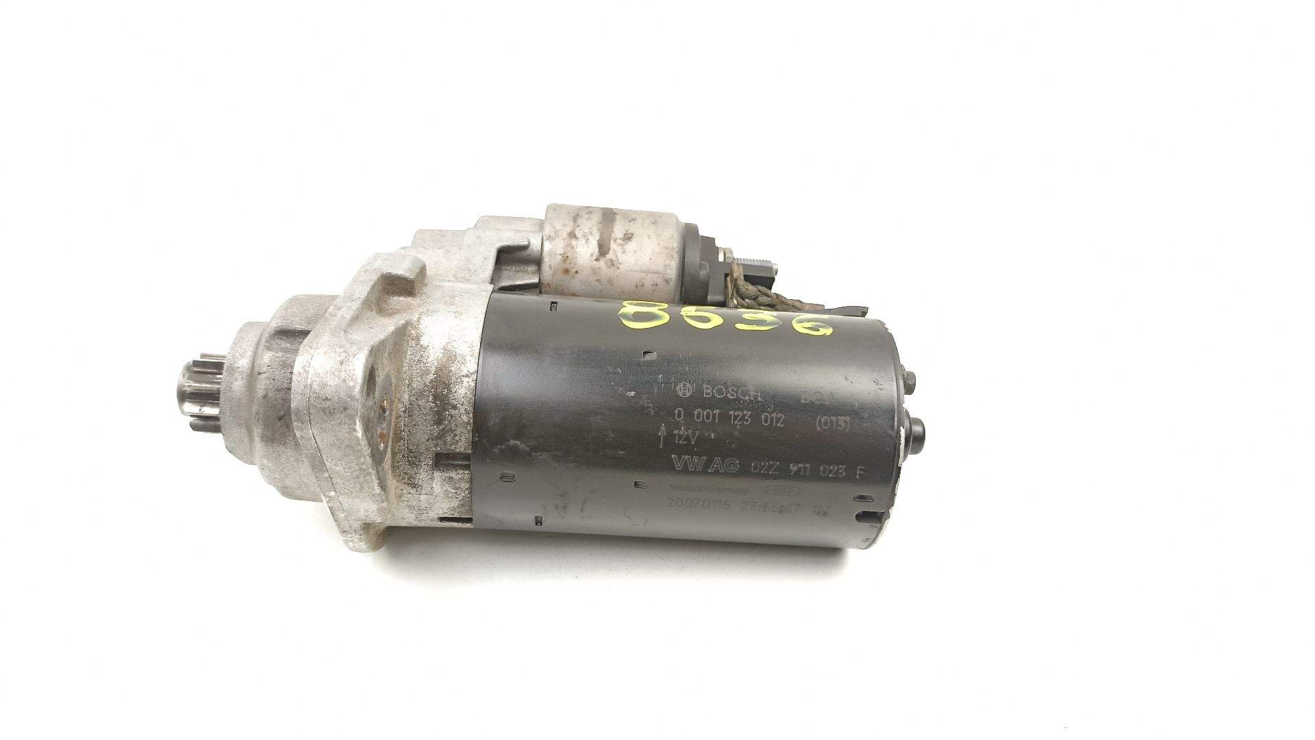 MOTOR ARRANQUE SEAT LEON (1P1) 02Z911023F / 0001123012 02Z911023F0001123012 - Vista 3