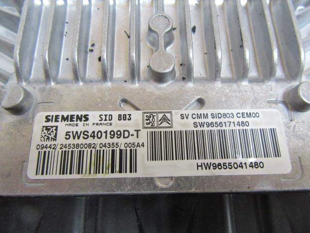 CENTRALITA CITROËN C5 II (RC_) 9656171480 / 5WS40199DT 96561714805WS40199DT - Vista 3