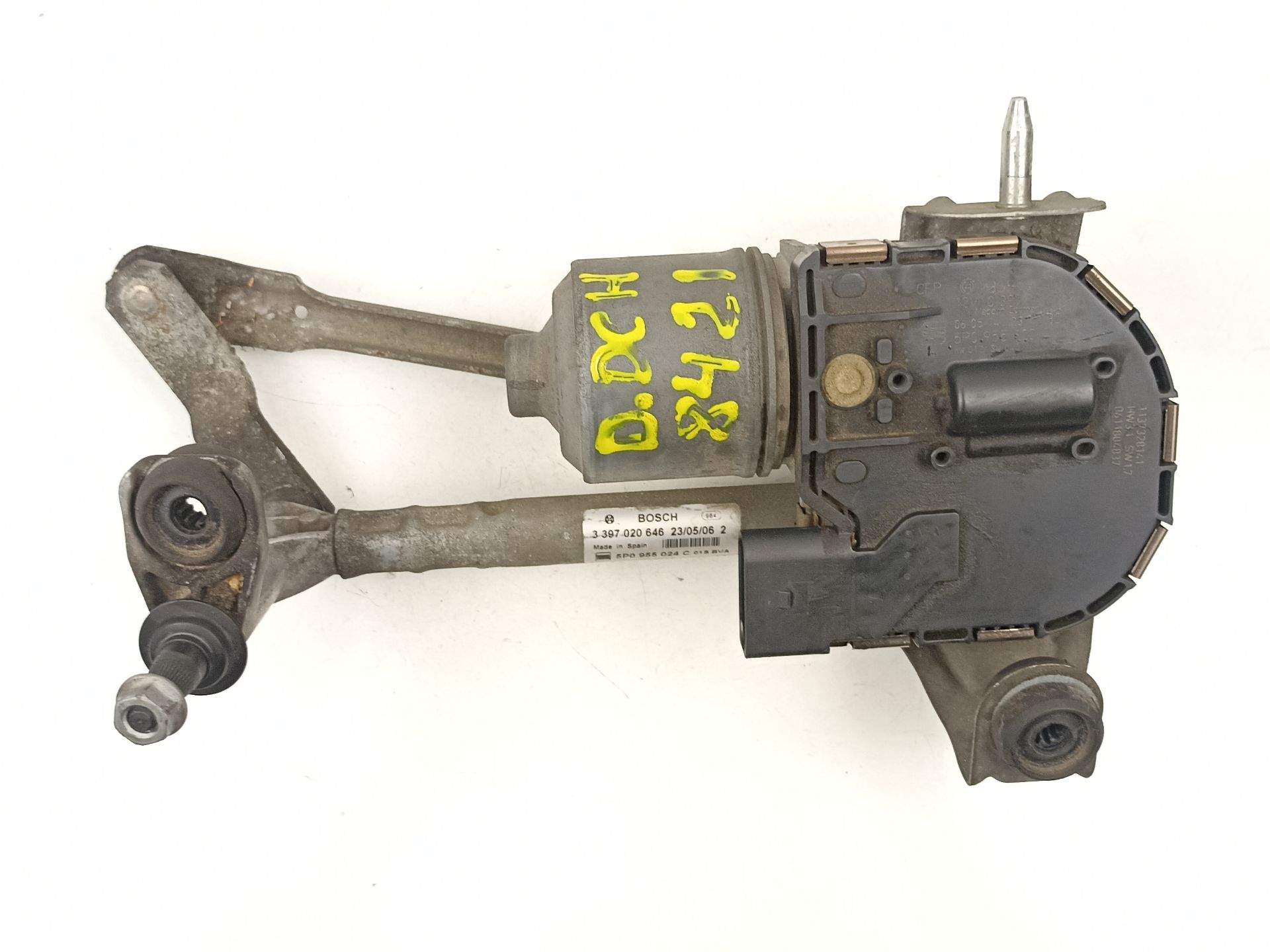 MOTOR LIMPIA DELANTERO SEAT ALTEA (5P1) 5P0955024C / 5P0955120A / 3397020646 5P0955024C5P0955120A3397020646 - Vista 2