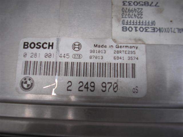 CENTRALITA BMW 320 2249970 / 0281001445 22499700281001445 - Vista 3