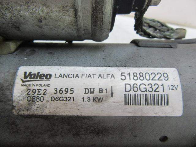 MOTOR ARRANQUE FIAT PUNTO 51880229 / 29E23695 5188022929E23695 - Vista 3