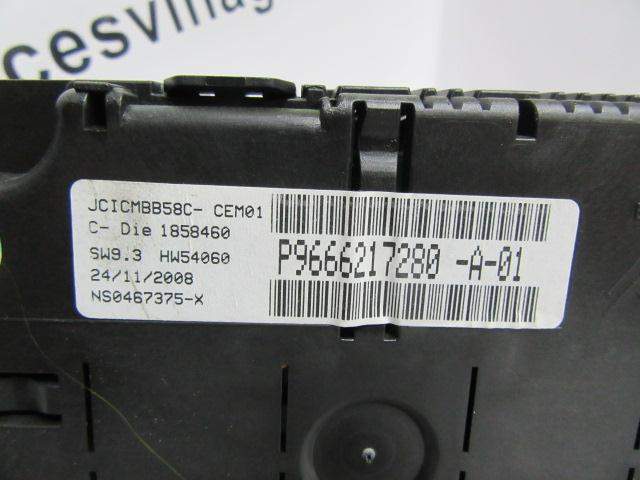 CUADRO INSTRUMENTOS CITROËN C4 PICASSO I Monospace (UD_) 9666217280 9666217280 - Vista 3