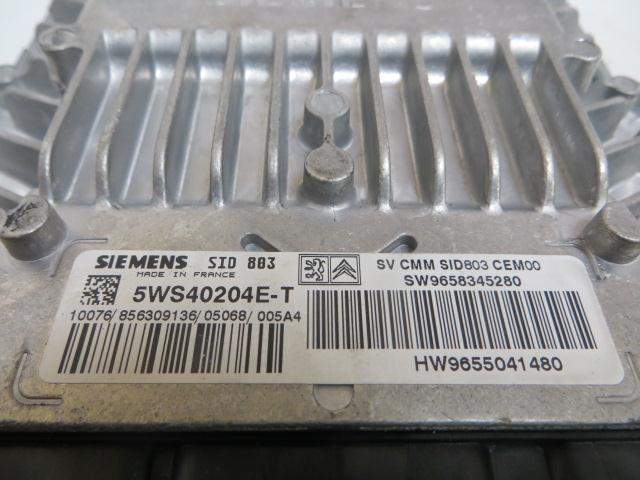 CENTRALITA PEUGEOT 407 9658345280 / 9655041480 / 5WS40204E 965834528096550414805WS40204E - Vista 3