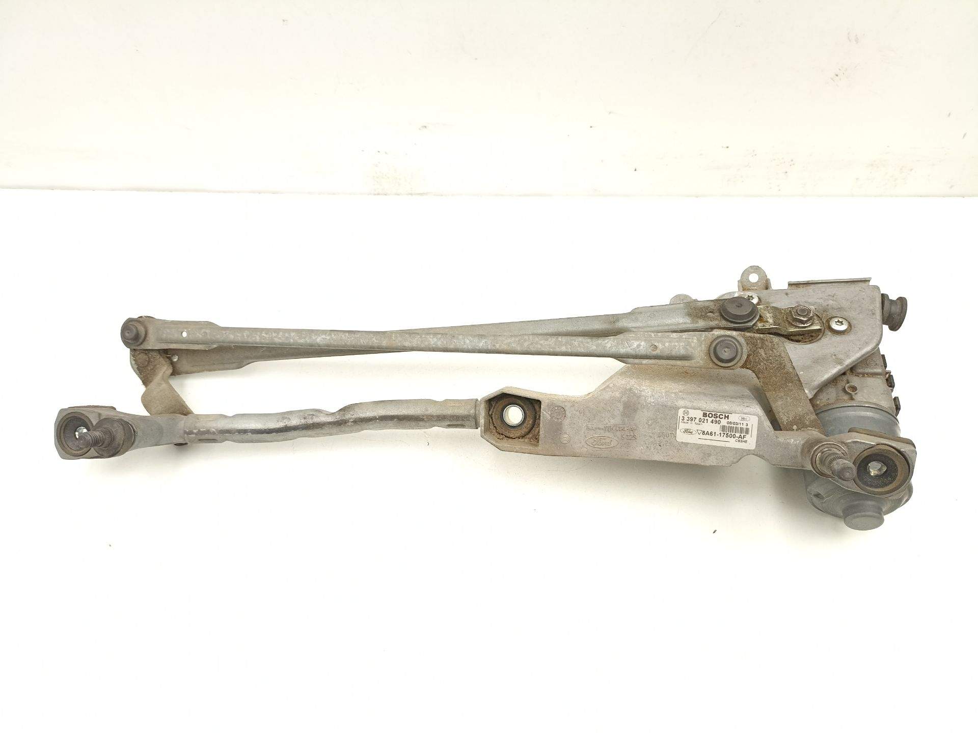 MOTOR LIMPIA DELANTERO FORD FIESTA VI (CB1, CCN) 8A6117B571AB / 8A6117500AF / 3397021490 8A6117B571AB8A6117500AF3397021490