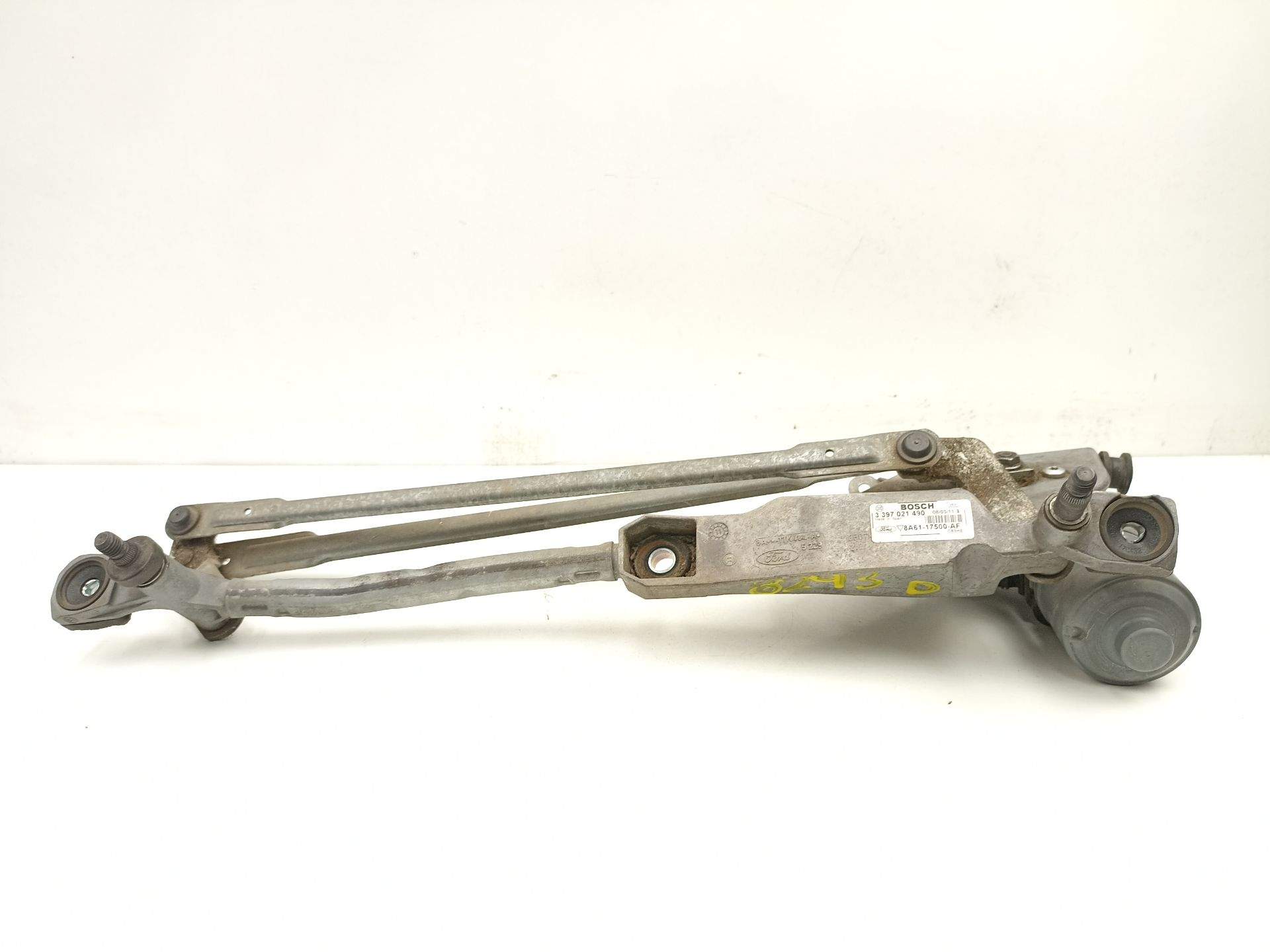 MOTOR LIMPIA DELANTERO FORD FIESTA VI (CB1, CCN) 8A6117B571AB / 8A6117500AF / 3397021490 8A6117B571AB8A6117500AF3397021490 - Vista 3