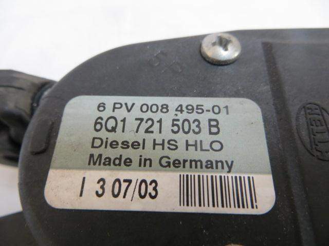 POTENCIOMETRO ACELERACION VOLKSWAGEN GOLF 6Q1721503B 6Q1721503B - Vista 3