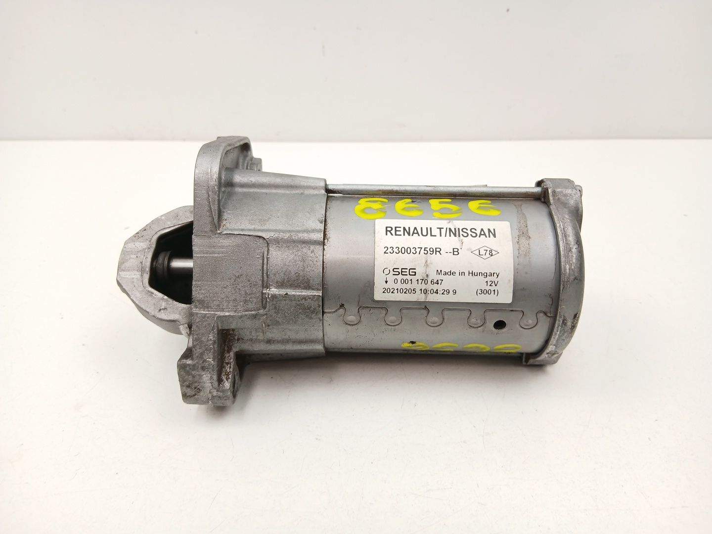 MOTOR ARRANQUE RENAULT EXPRESS Furgón/monospace 233003759R / 0001170647 233003759R0001170647 - Vista 3