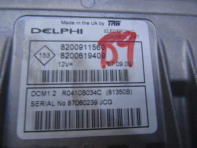 CENTRALITA NISSAN NOTE (E11, NE11) 8200911560 / 8200619409 / R0410B034C 82009115608200619409R0410B034C - Vista 3