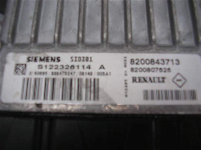 CENTRALITA RENAULT CLIO 8200843713 / S122326114A 8200843713S122326114A - Vista 3