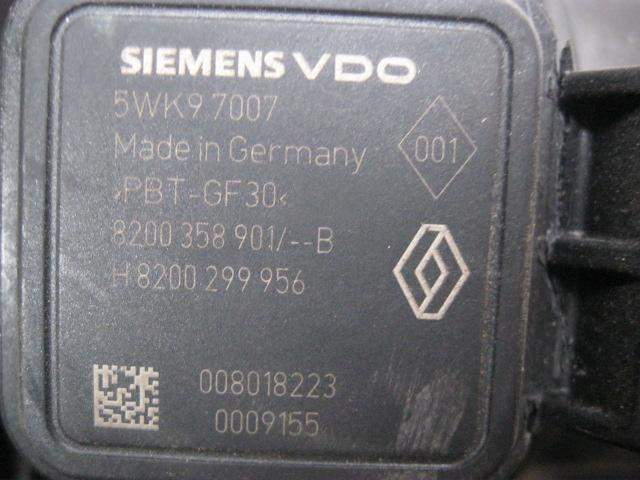CAUDALIMETRO RENAULT CLIO 8200358901 / 5WK97007 82003589015WK97007 - Vista 3