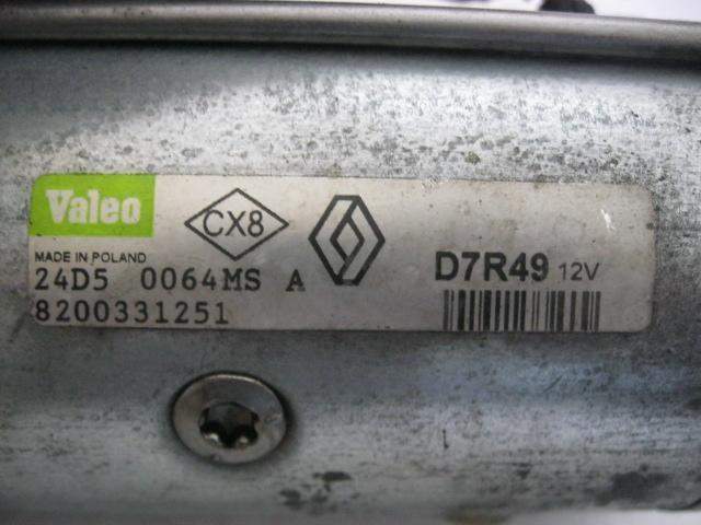 MOTOR ARRANQUE RENAULT SCENIC 8200331251 8200331251 - Vista 3