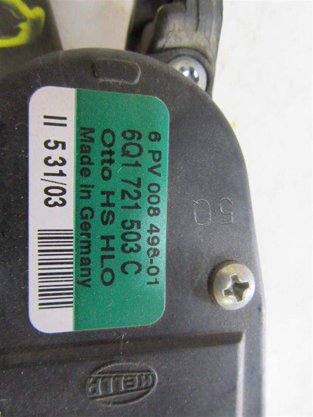 POTENCIOMETRO ACELERACION VOLKSWAGEN POLO IV (9N_, 9A_) 6Q1721503C 6Q1721503C - Vista 3