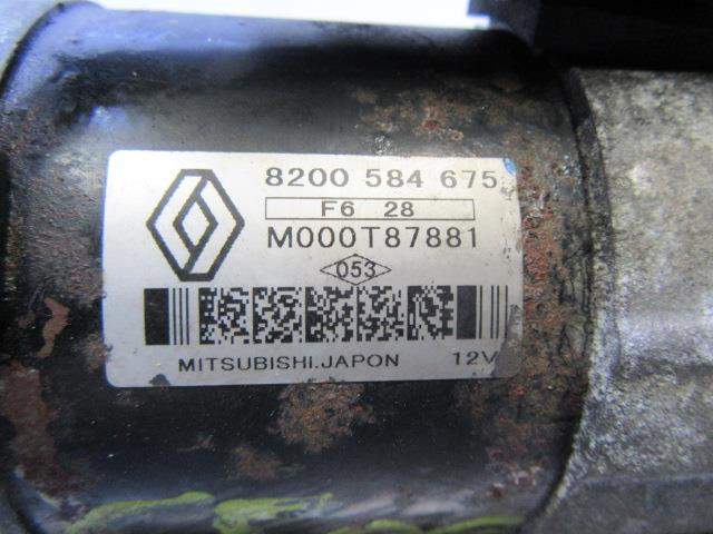 MOTOR ARRANQUE NISSAN NOTE (E11, NE11) 8200584675 / M000T87881 8200584675M000T87881 - Vista 3