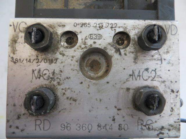ABS CITROËN XSARA 9636084480 / 0265216722 96360844800265216722 - Vista 3