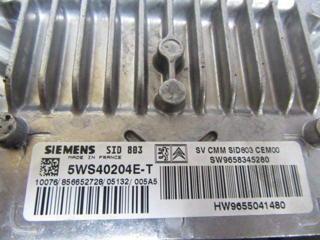 CENTRALITA PEUGEOT 407 9658345280 / 9655041480 / 5WS40204E 965834528096550414805WS40204E - Vista 3