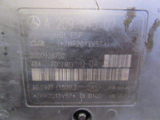 ABS MERCEDES-BENZ CLASE C Coupé (CL203) A20954502 32 A2095450232 - Vista 3