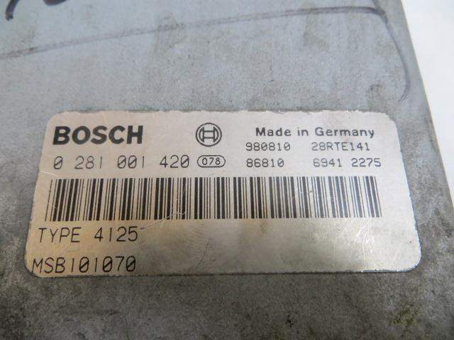 CENTRALITA LAND ROVER FREELANDER MSB101070 / 0281001420 MSB1010700281001420 - Vista 3