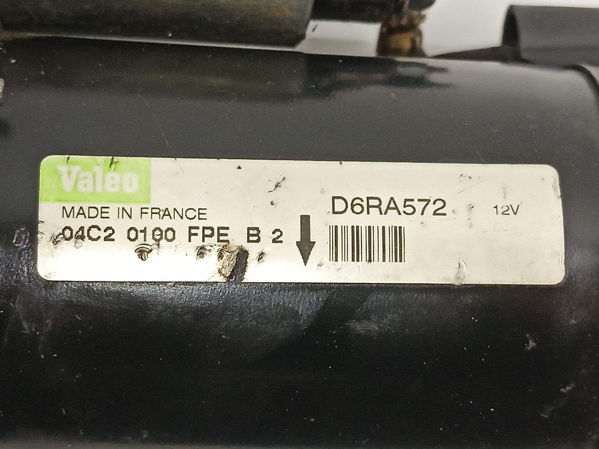 MOTOR ARRANQUE PEUGEOT 307 (3A/C) 5802CG / D6RA572 5802CGD6RA572 - Vista 3