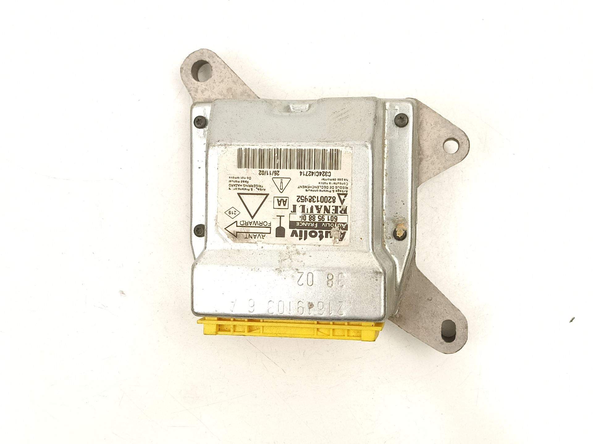 CENTRALITA AIRBAG RENAULT LAGUNA 8200138952 / 601958800 8200138952601958800 - Vista 2
