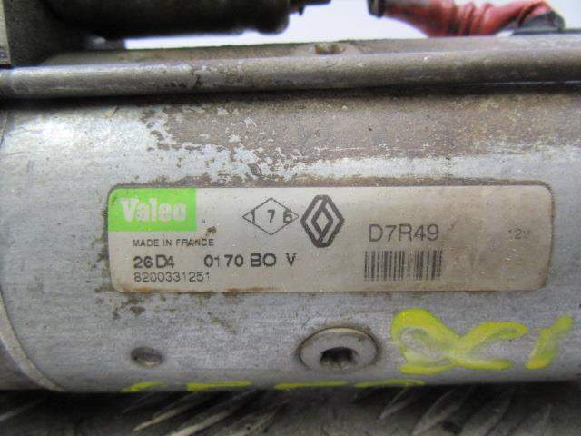 MOTOR ARRANQUE RENAULT MEGANE II Sedán (LM0/1_) 8200331251 / 26D40170BO 820033125126D40170BO - Vista 3