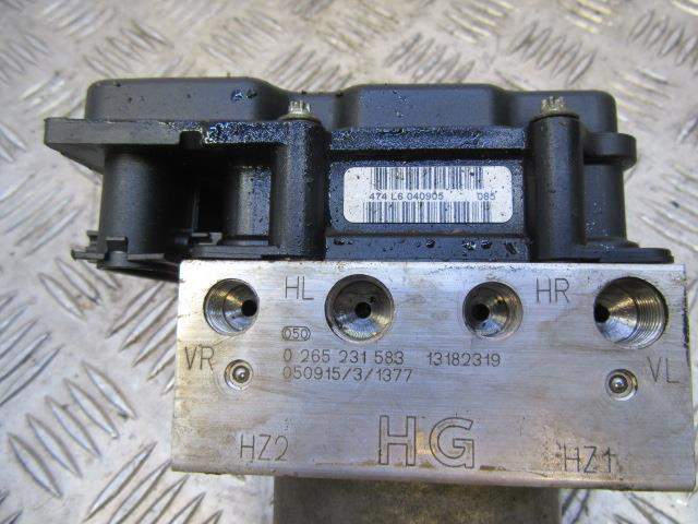 ABS OPEL CORSA C (X01) 13182319 / 0265231583 131823190265231583 - Vista 3