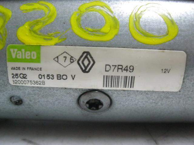 MOTOR ARRANQUE RENAULT LAGUNA 8200075362 / D7R49 8200075362D7R49 - Vista 3