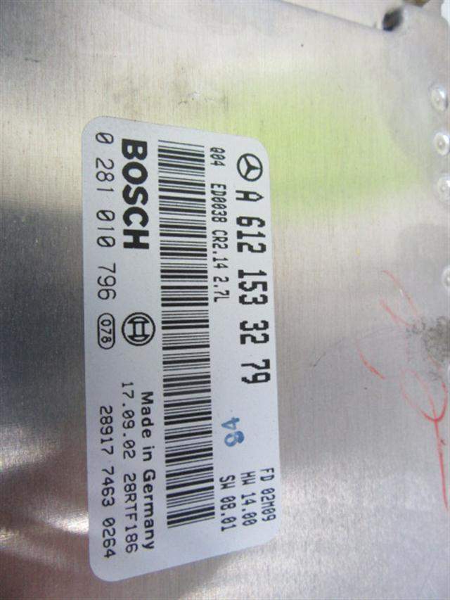 CENTRALITA MERCEDES-BENZ CLASE M (W163) A6121533279 / 0281010796 A61215332790281010796 - Vista 3