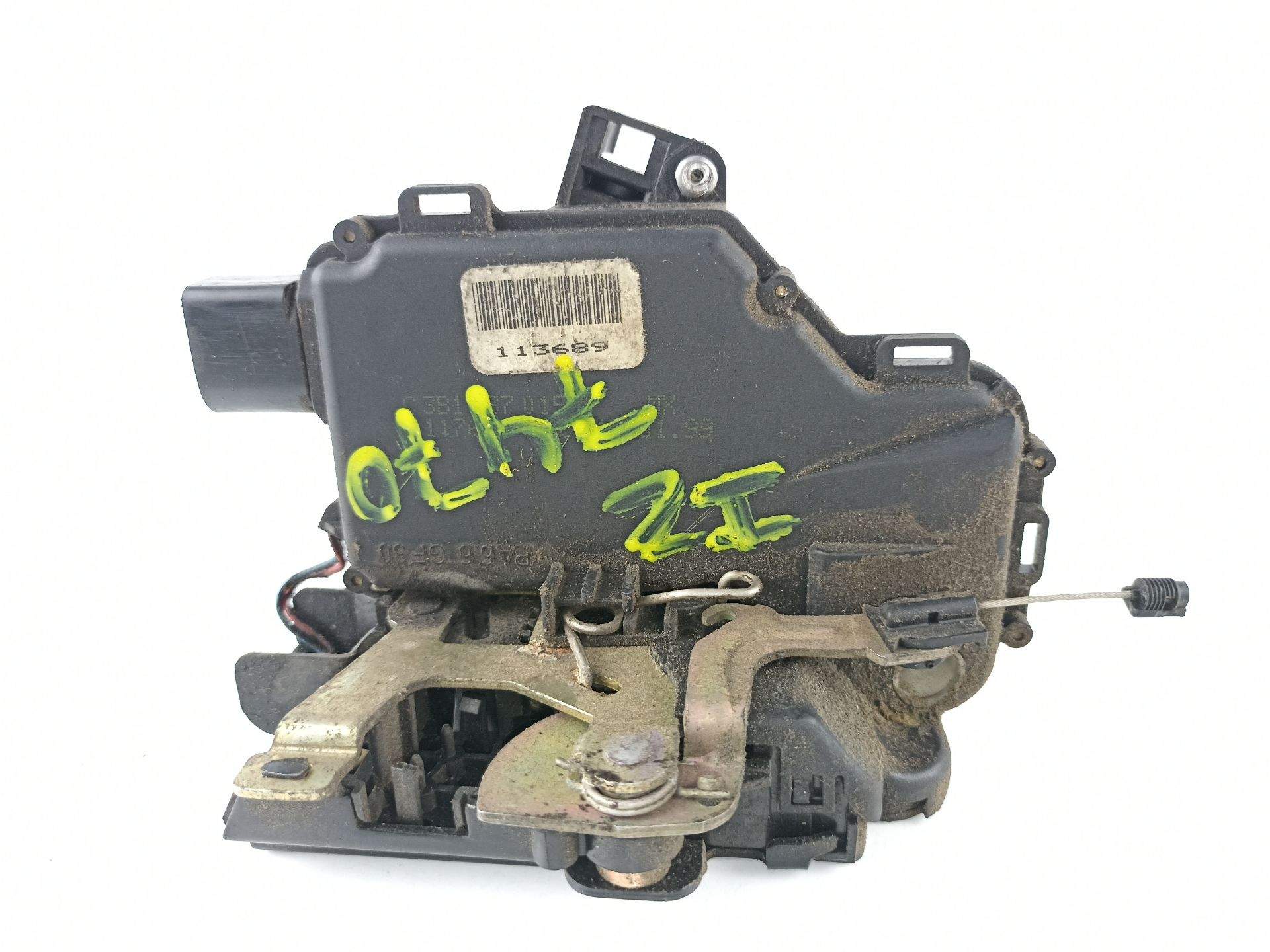 CERRADURA PUERTA DELANTERA IZQUIERDA VOLKSWAGEN NEW BEETLE (9C1/1C1) C3B1837015A C3B1837015A