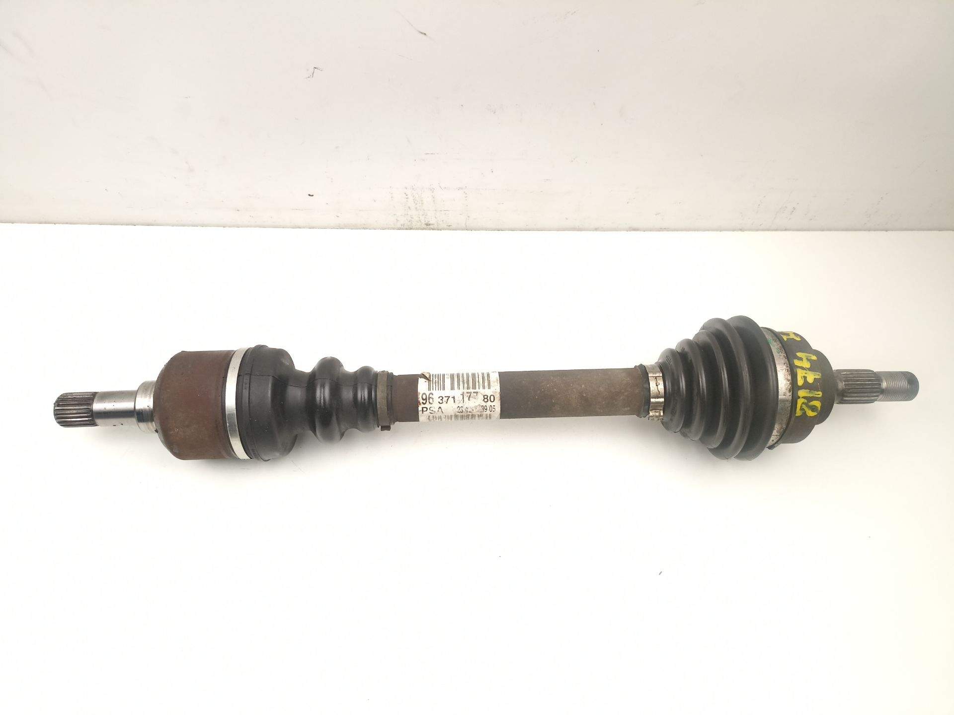 TRANSMISION DELANTERA IZQUIERDA PEUGEOT 307 (3A/C) 9637117780 9637117780