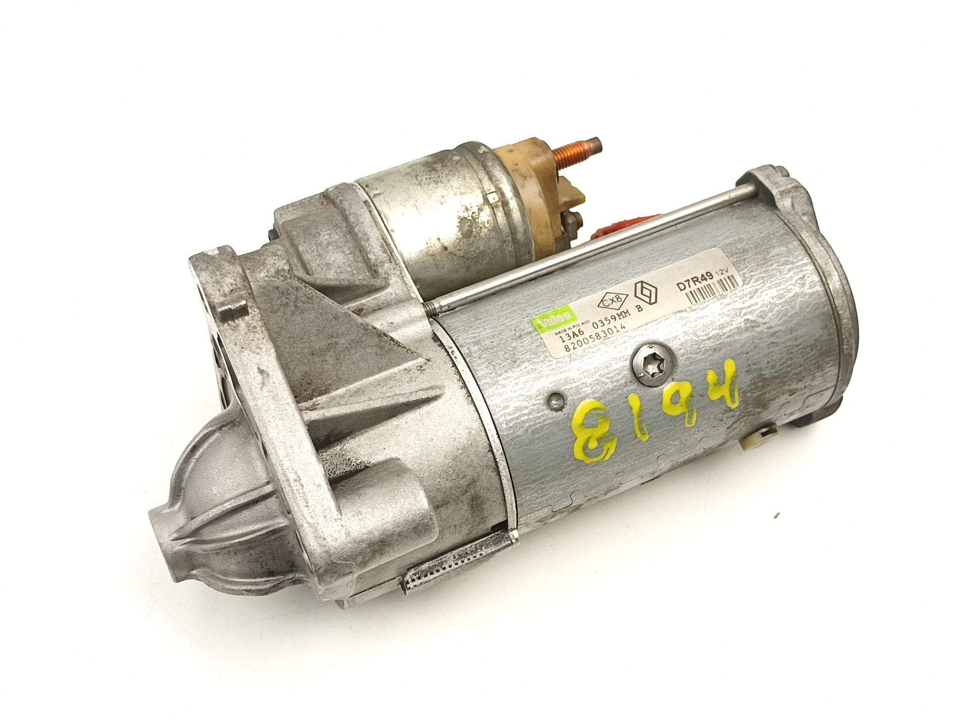 MOTOR ARRANQUE RENAULT SCÉNIC II (JM0/1_) 8200583014 / D7R49 8200583014D7R49