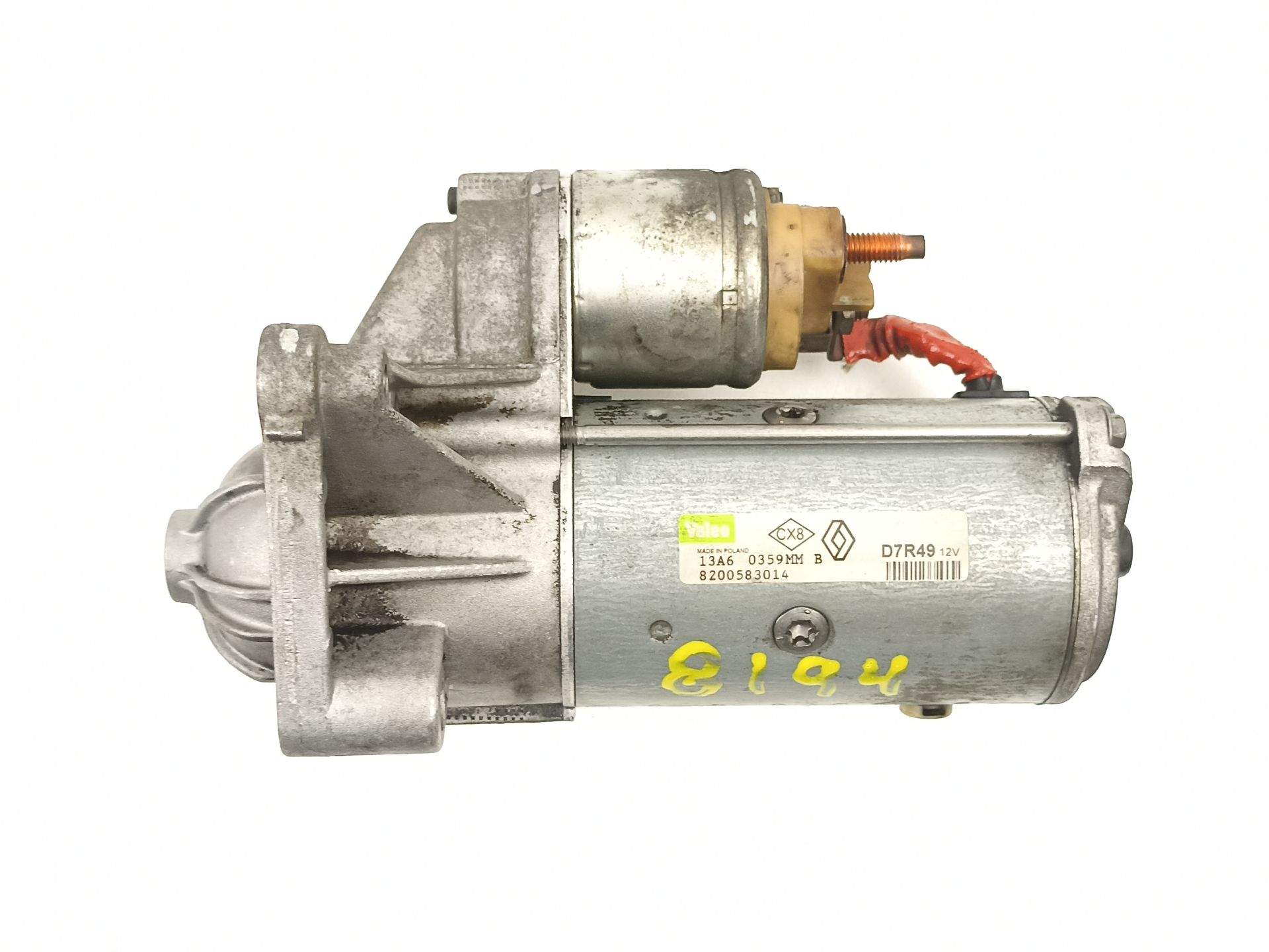 MOTOR ARRANQUE RENAULT SCÉNIC II (JM0/1_) 8200583014 / D7R49 8200583014D7R49 - Vista 2