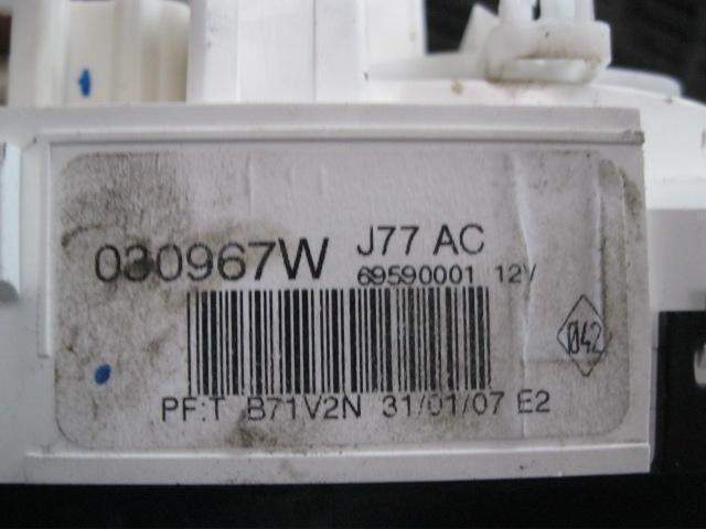 MANDOS CALEFACCION AIRE RENAULT CLIO III (BR0/1, CR0/1) 030967W 030967W - Vista 3