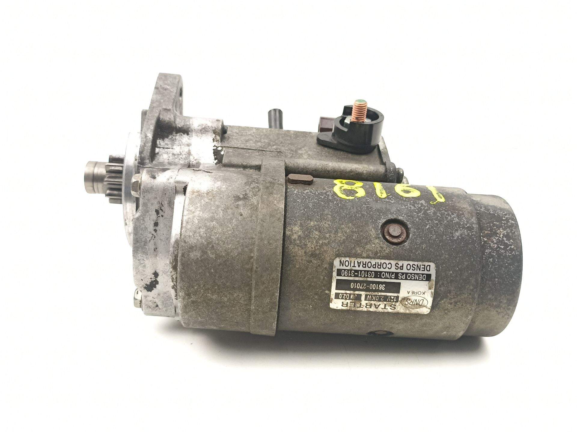 MOTOR ARRANQUE KIA SPORTAGE II (JE_, KM_) 3610027010 / 031013190 3610027010031013190 - Vista 3